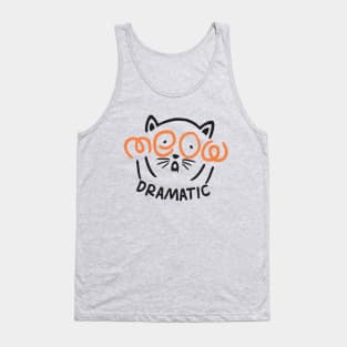 Meow dramatic Tank Top